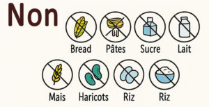 Aliments non recommandés pour le régime cétogène