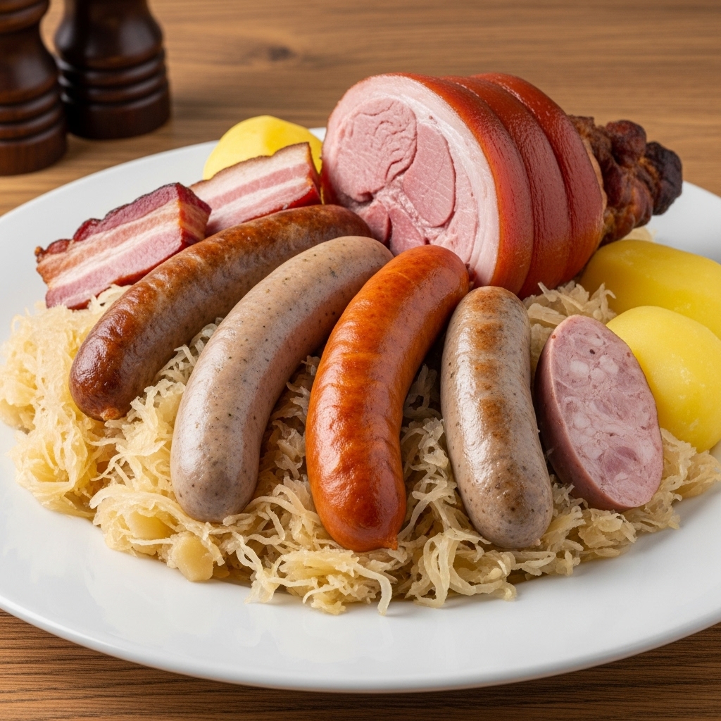 Choucroute garnie Alsacienne