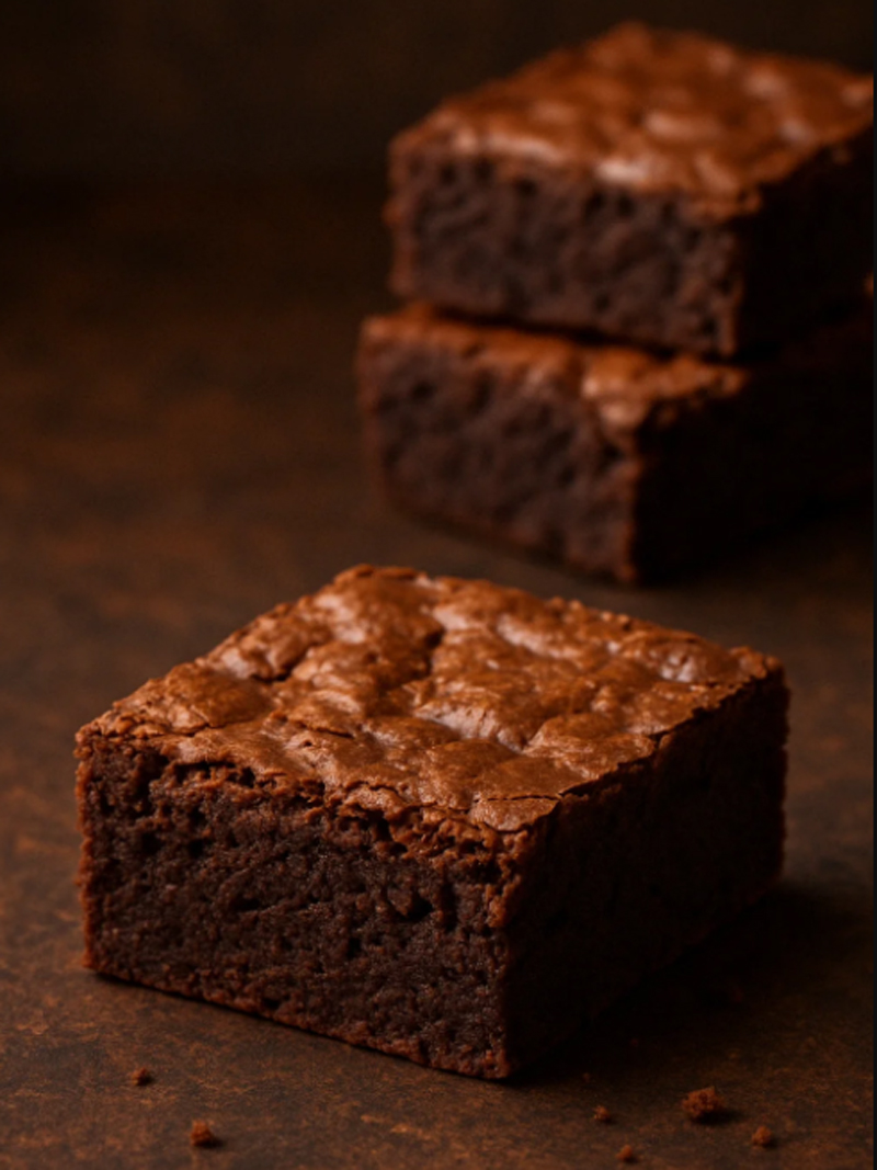 Le brownie au chocolat