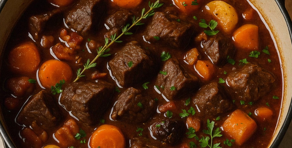Le bœuf bourguignon