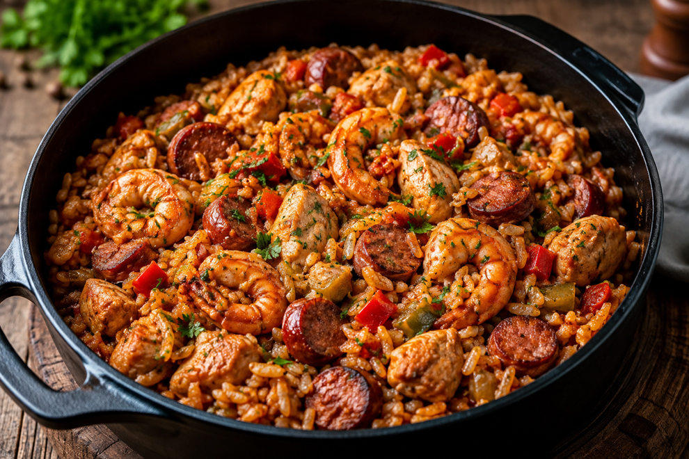 Recette du jambalaya